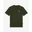 FW26 Signature Embroidered T-Shirt - Olive Green