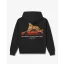 FW26 Oversized Backprint Hoodie ARAB MONEY, ITALIAN HORSEPOWER - Black