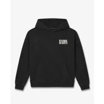   FW26 Oversized Backprint Hoodie ARAB MONEY, ITALIAN HORSEPOWER - Black