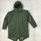 Hooded Fishtail Woman - dark olive