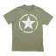 Star T - olive/white