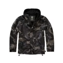Windbreaker Frontzip - dark camo