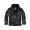 Windbreaker Frontzip - dark camo