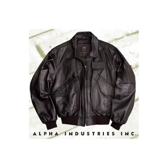 CWU Leather Jacket - black CWU Leather Jacket - black