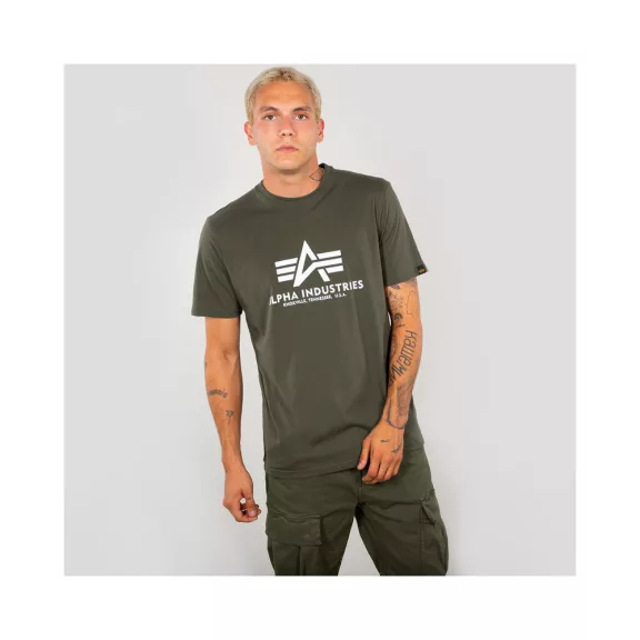 Basic T - dark olive Basic T - dark olive