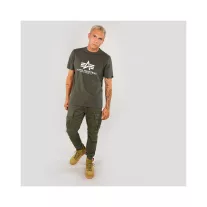 Basic T - dark olive