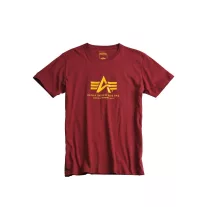 Basic T - burgundy