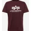 Basic T - deep maroon