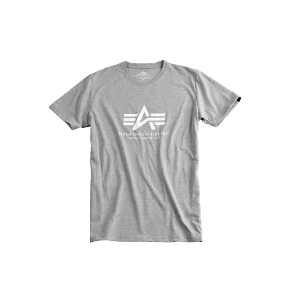 Basic T - greyheather/white Basic T - greyheather/white