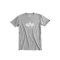 Basic T - greyheather/white