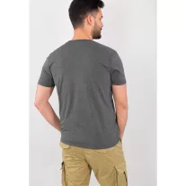Basic T - charcoal heather