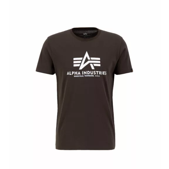Basic T - black olive Basic T - black olive