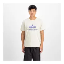 Basic T-Shirt - vintage white/night purple