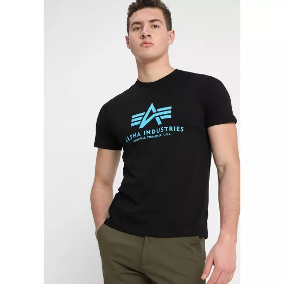 Basic T - black/blue Basic T - black/blue