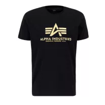 Basic T Carbon - black/gold