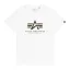Basic Big Logo Effect Print T-Shirt - white