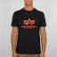Basic T Neon Print - black/neon orange