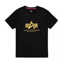 Basic Big Logo Ripstop T-Shirt - black