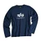 Basic T LS - navy