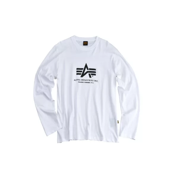 Basic T LS - white Basic T LS - white