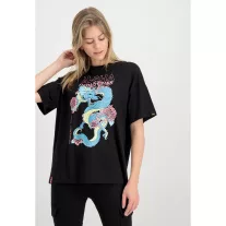 Heritage Dragon OS T Woman - black