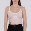 Basic ML Cropped Tank Top Woman - pale peach