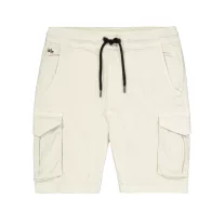 Cotton Twill Jogger Short - stone