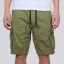 Cotton Twill Jogger Short - olive