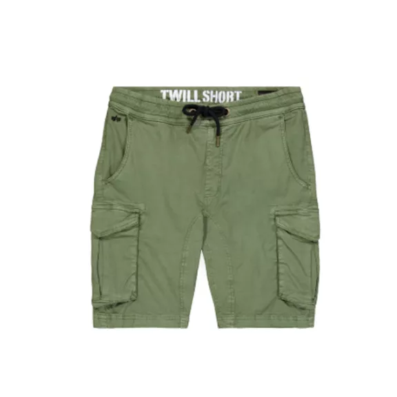 Cotton Twill Jogger Short - vintage green Cotton Twill Jogger Short - vintage green