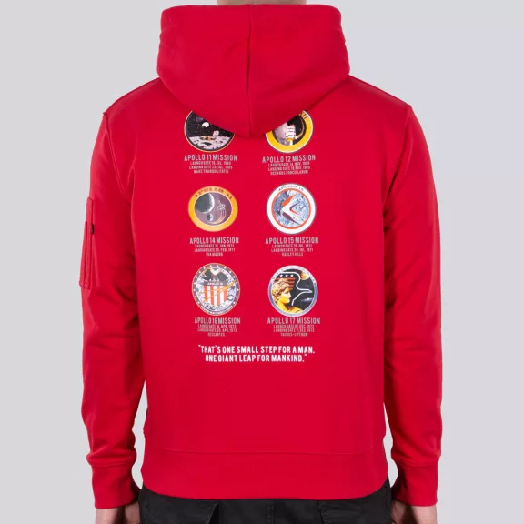 Apollo Mission Hoody - speed red Apollo Mission Hoody - speed red