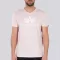 Basic V Neck T - pale peach
