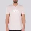 Basic V Neck T - pale peach