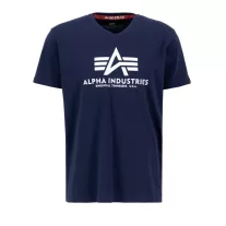 Basic V Neck T - ultra navy