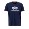 Basic V Neck T - ultra navy