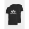Basic T 2 Pak - black