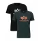 Basic T 2 Pak - black/dark petrol