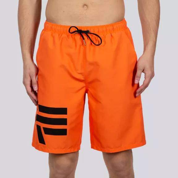 Side Print Board Short - alpha orange Side Print Board Short - alpha orange
