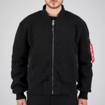 MA-1 Teddy - black