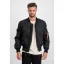 MA-1 EMB Logo Puffer - black