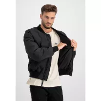 MA-1 EMB Logo Puffer - black