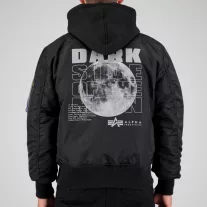 MA-1 VF Hood Dark Side - black/reflective