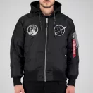 MA-1 VF Hood Dark Side - black/reflective MA-1 VF Hood Dark Side - black/reflective