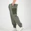Sweat Nylon Cargo Jogger - dark olive