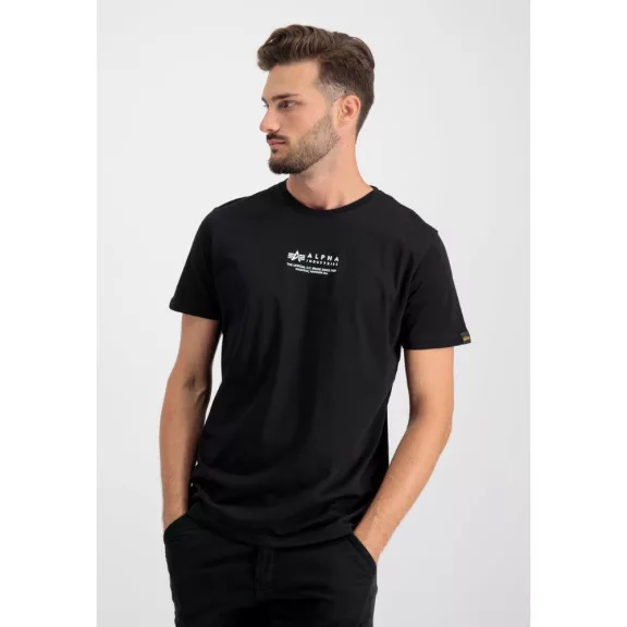 Alpha Wording T - black Alpha Wording T - black