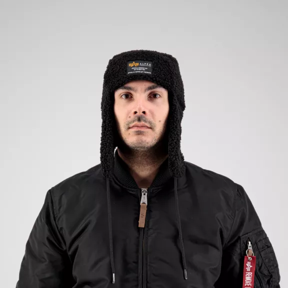 Alpha Teddy Hat - black Alpha Teddy Hat - black