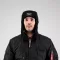 Alpha Teddy Hat - black