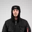Alpha Teddy Hat - black