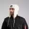 Alpha Teddy Hat - off white