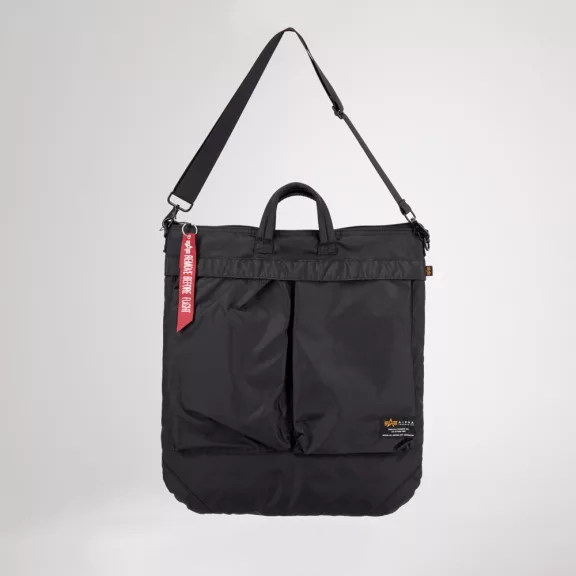 Label Helmet Bag - black Label Helmet Bag - black
