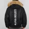 45P Hooded Custom - black